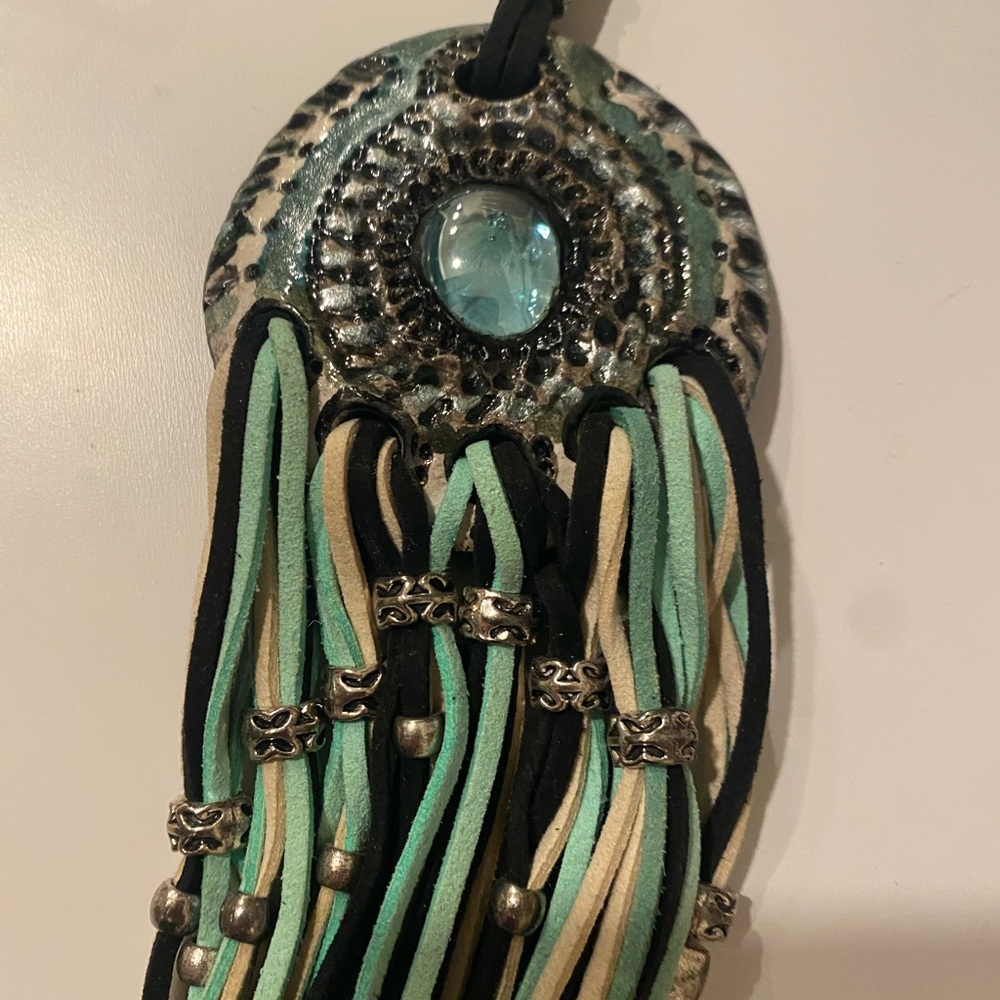 St.Barth-Ibiza Boho Custom Design Turquoise /Silv… - image 5